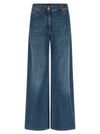 Brunello Cucinelli Wide Leg Jeans