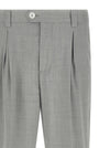 Brunello Cucinelli Mélange Wool Pants