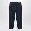 Brunello Cucinelli Slim-fit jeans with pleats in blue denim
