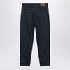 Brunello Cucinelli Slim-fit jeans with pleats in blue denim