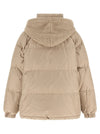 Brunello Cucinelli Beige Taffeta Down Jacket