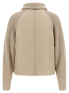 Brunello Cucinelli Knit Insert Down Jacket