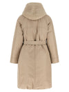Brunello Cucinelli Beige Long Down Jacket
