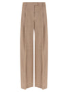 Brunello Cucinelli Loose Pleated Pants
