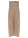 Brunello Cucinelli Loose Pleated Pants