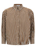 Brunello Cucinelli Shadow Striped Shirt