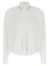 Brunello Cucinelli Shiny Trim Shirt