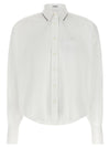 Brunello Cucinelli Shiny Trim Shirt