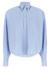 Brunello Cucinelli Shiny Trim Shirt
