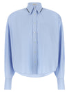 Brunello Cucinelli Shiny Trim Shirt