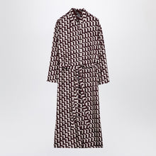  MAX MARA TIMELESS Bordeaux reversible chemise dress