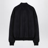 DARKPARK Black wool bomber jacket