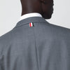 Thom Browne Grey single-breasted wool jacket