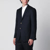 Thom Browne Single-breasted navy blue wool jacket