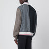 Thom Browne Colour-block wool bomber jacket