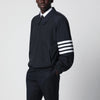 Thom Browne Lightweight navy blue zip-up jacket