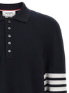 Thom Browne 4 Bar Polo Shirt