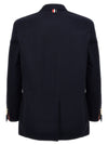 Thom Browne Single-breasted Seersucker Blazer