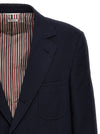 Thom Browne Single-breasted Seersucker Blazer