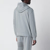 Thom Browne Grey cotton hooded sweatshirt