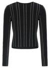Elisabetta Franchi Cropped Knit Cardigan