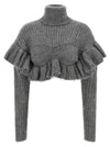Elisabetta Franchi Ruffle Sweater