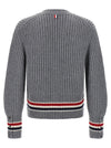 Thom Browne Rwb Tape Cardigan
