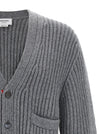 Thom Browne Rwb Tape Cardigan