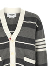 Thom Browne Striped Cardigan