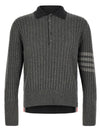 Thom Browne 2-in-1 Trompe Loeil Polo Shirt