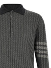 Thom Browne 2-in-1 Trompe Loeil Polo Shirt