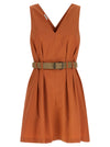 Brunello Cucinelli Texture Twill Dress
