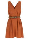 Brunello Cucinelli Texture Twill Dress