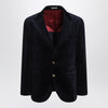 Brunello Cucinelli Navy blue corduroy jacket