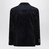 Brunello Cucinelli Navy blue corduroy jacket