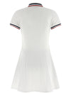 Brunello Cucinelli Logo Embroidery Tennis Dress