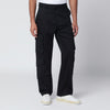 Represent Black cotton cargo trousers