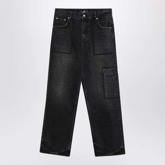Represent Washed black jeans