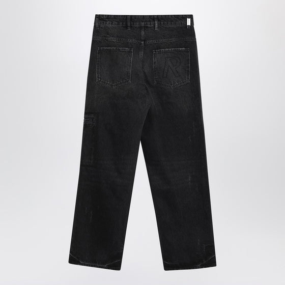 Represent Washed black jeans