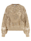 Brunello Cucinelli Whispering Bloom Embroidery Sweater