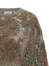 Brunello Cucinelli Whispering Bloom Embroidery Sweater