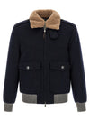 Brunello Cucinelli Cashmere Bomber Beaver