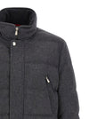 Brunello Cucinelli Membrane Wool Flannel Parka