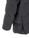 Brunello Cucinelli Membrane Wool Flannel Parka