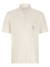 Brunello Cucinelli Heraldic Logo Polo Shirt