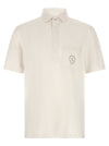 Brunello Cucinelli Heraldic Logo Polo Shirt