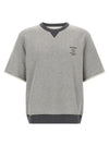 Brunello Cucinelli Solomei Athletic Club Embroidered Sweatshirt