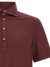 Brunello Cucinelli French Collar Polo Shirt