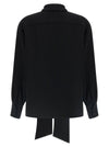 Alberto Biani Lavallière Neck Blouse