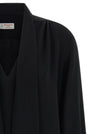 Alberto Biani Lavallière Neck Blouse